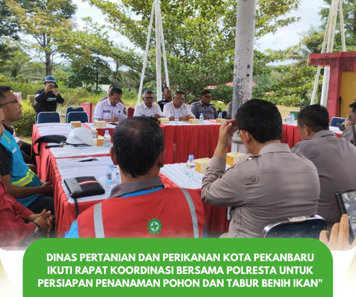Rapat Koordinasi Persiapan Kegiatan Penanaman Pohon & Tabur Benih Ikan