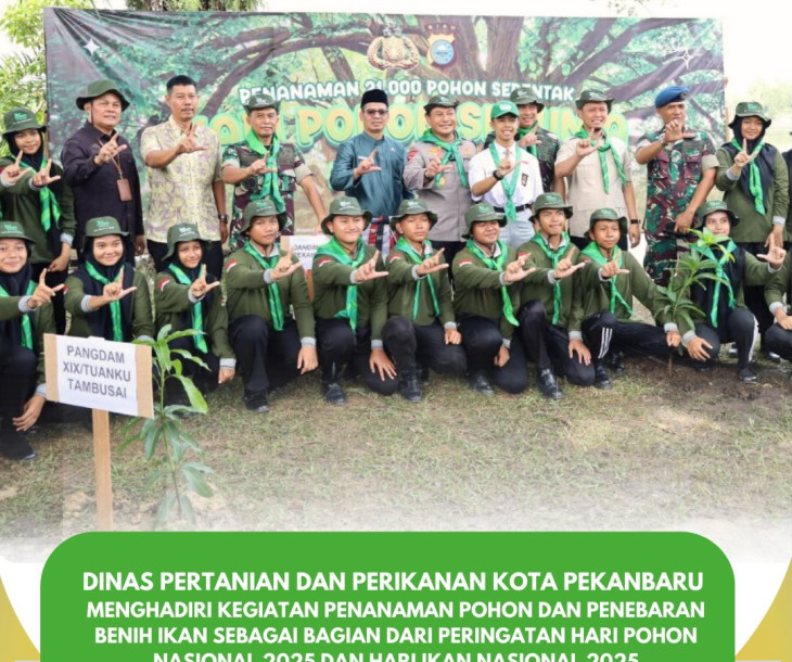 Penanaman Pohon & Penebaran Benih Ikan 2025