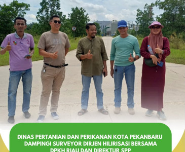 Penyuluh Dinas Pertanian dan Perikanan Kota Pekanbaru Lakukan Anjangsana Pendataan Potensi & Calon Kelompok Perikanan