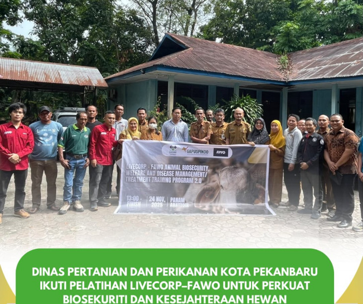 Pelatihan LiveCorp–FAWO Animal Biosecurity, Welfare, Disease Management & Treatment