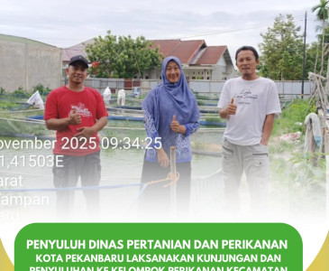 Kunjungan dan penyuluhan di POKDAKAN Air Putih Mandiri