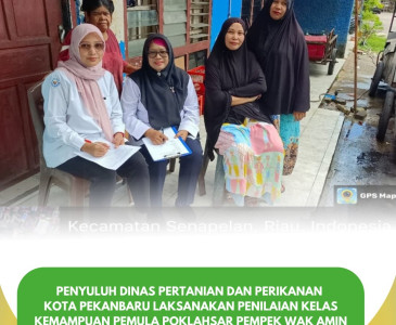 Melaksanakan Monitoring Langsung ke Dua Kelompok Penerima Bantuan Ternak Kambing