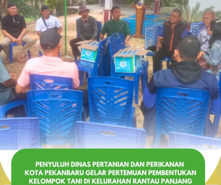Pembentukan Kelompok Tani di Kelurahan Rantau Panjang