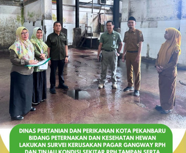 Kunjungan Kerja Distankan ke SMPN 08 Pekanbaru