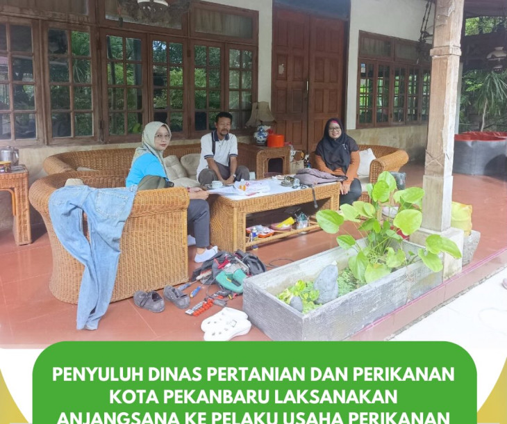 Anjangsana ke Pelaku Usaha Perikanan Bapak Akhmad Syarif