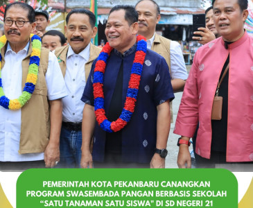 Perkuat Ketahanan Pangan, Dinas Pertanian dan Perikanan Kota Pekanbaru Bersama Yayasan Swatantra Pangan Nusantara Sambangi Kelompok Tani Mustang 1