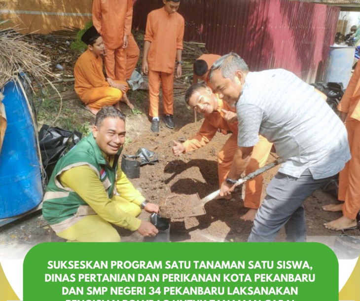 Sukseskan Program Satu Tanaman Satu Siswa!