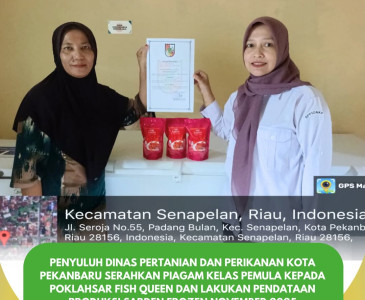 Penyuluh Dinas Pertanian & Perikanan kota Pekanbaru Gelar Sosialisasi BPJS Ketenagakerjaan untuk Melayu Crackers