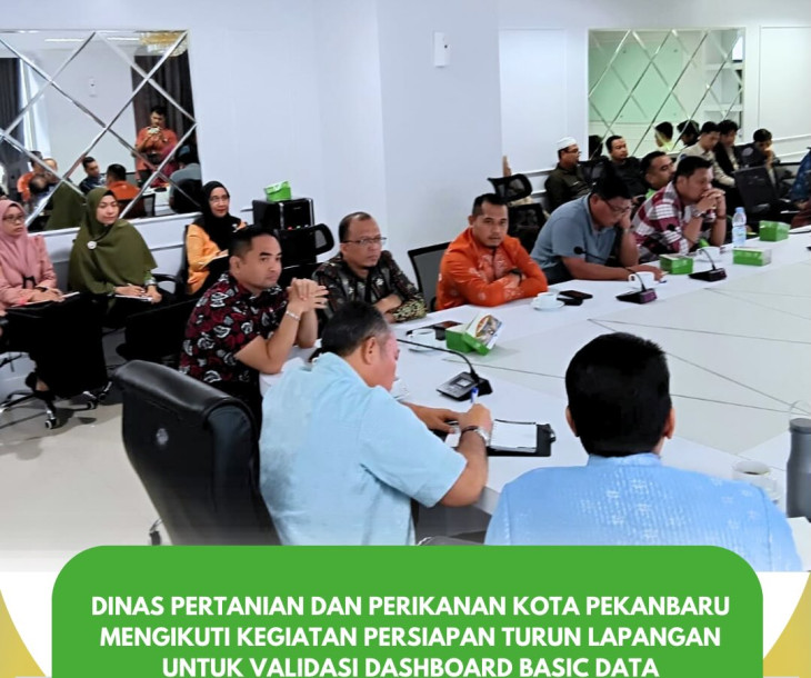 Rapat Persiapan Untuk Turun ke Lapangan untuk Validasi Dashboard Basic Data