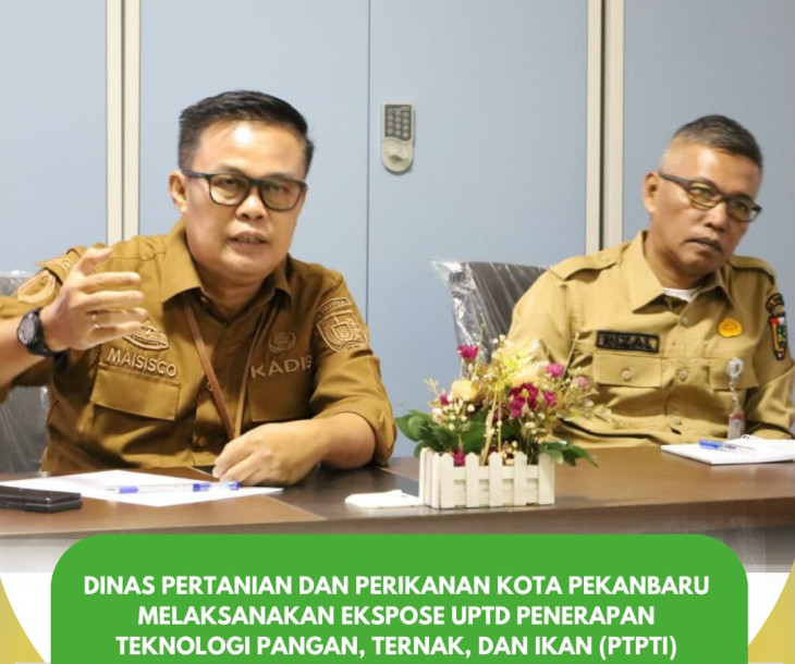 Ekspose UPTD Penerapan Teknologi Pangan, Ternak, dan Ikan (PTPTI)