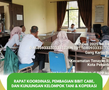 Praktikum Lapangan Mahasiswa Faperta Unilak di BPP Rumbai