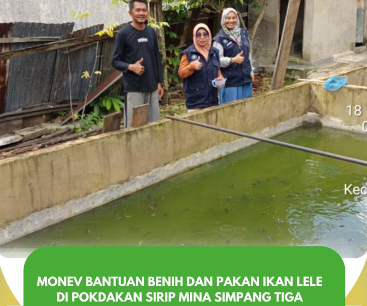 MONEV BANTUAN BENIH & PAKAN LELE