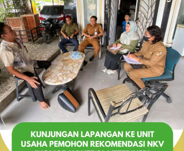 Kunjungan Kepala Dinas Pertanian dan Perikanan Kota Pekanbaru ke Kelompok Tani Sahabat Dapur Umat