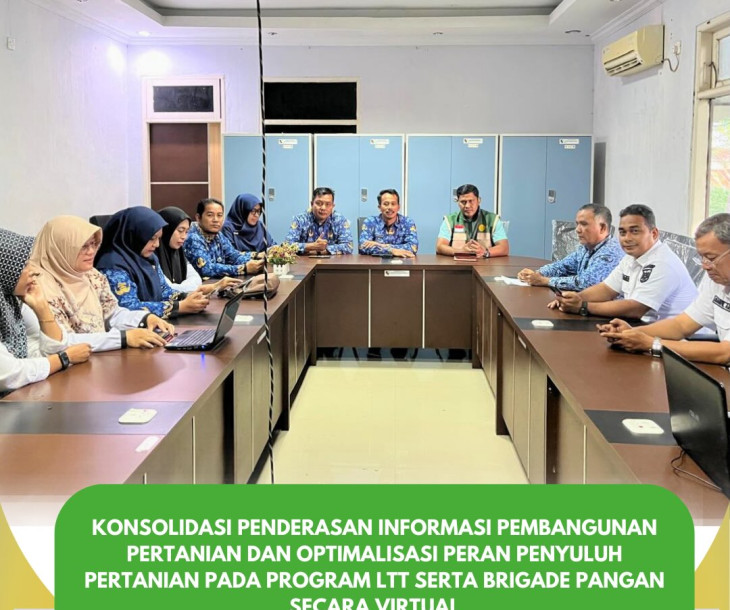 Konsolidasi Penderasan Informasi Pembangunan Pertanian dan Optimalisasi Peran Penyuluh Pertanian