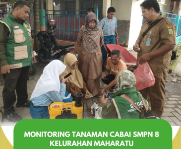 Monitoring Tanaman Semangka Poktan Karya Nyata