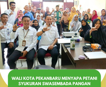 Penyuluh Dinas Pertanian dan Perikanan Kota Pekanbaru Dorong Legalitas & HAKI Usaha Pempek Ikan