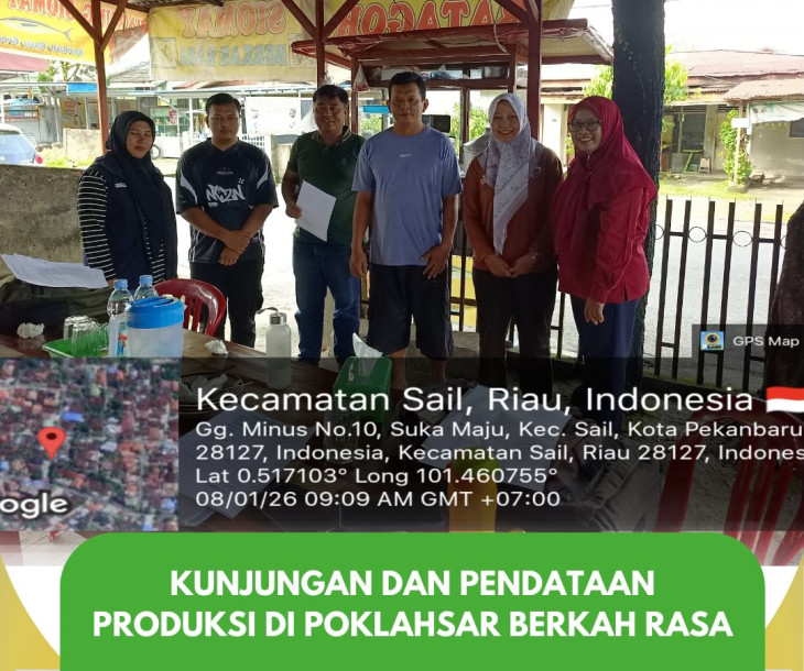 Kunjungan & Pendataan Produksi POKLAHSAR Berkah Rasa