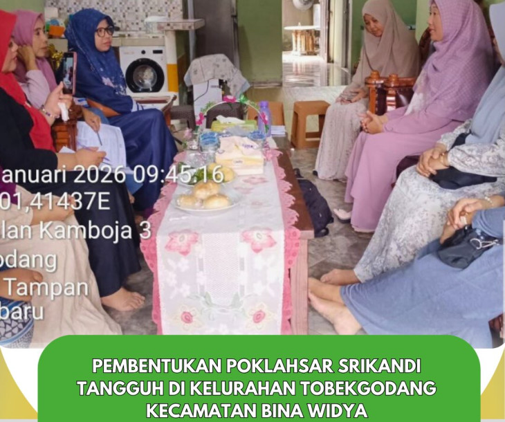 Pembentukan POKLAHSAR Srikandi Tangguh