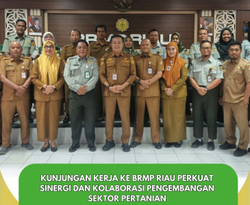Meninjau langsung Taman Agromodern sebagai sarana penerapan pertanian modern berbasis teknologi dan inovasi