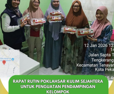 Anjangsana dan persiapan penanaman jagung pipil bersama Kapolsek Bina Widya