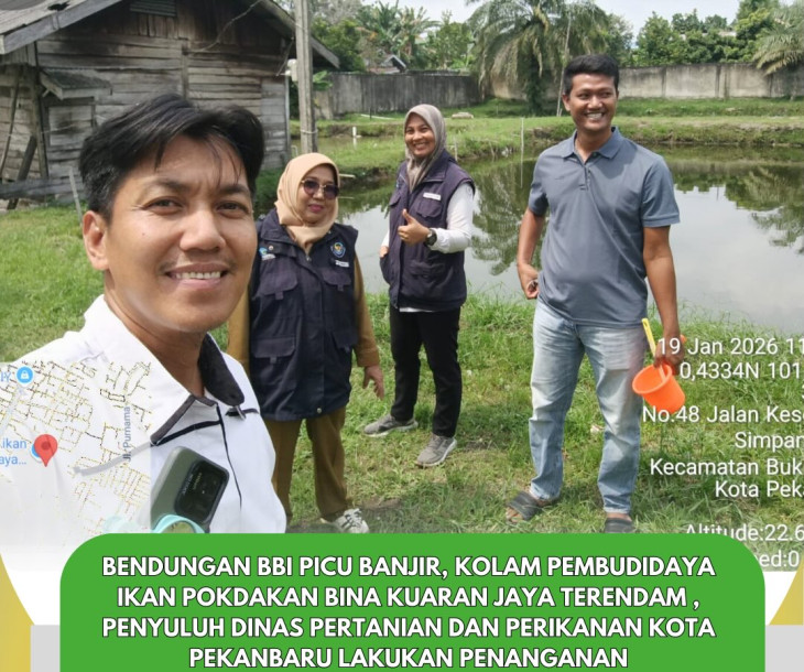 Dampak Bendungan BBI Picu Banjir di Pokdakan Bina Kuaran Jaya