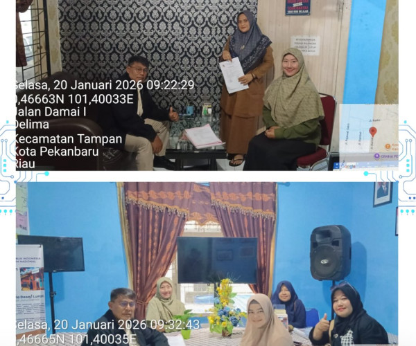 Dampingi Pengurusan Pengesahan Poklahsar Srikandi Tangguh