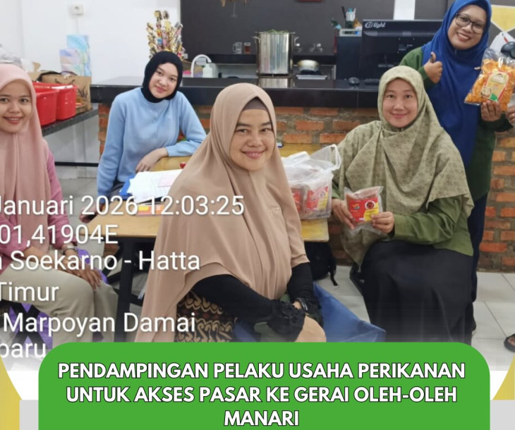 Pendampingan Akses Pasar Produk Perikanan ke Gerai Oleh-Oleh Manari