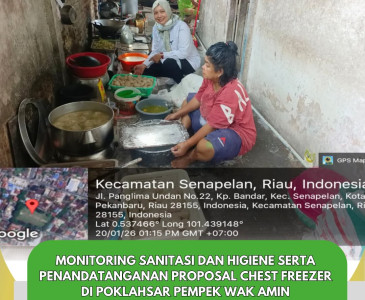 Monitoring Lahan Anggota Poktan Sukamakmur