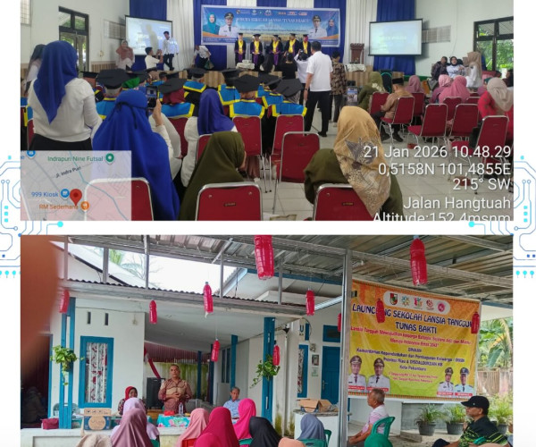 Wisuda Sekolah Lansia “Tunas Bakti”