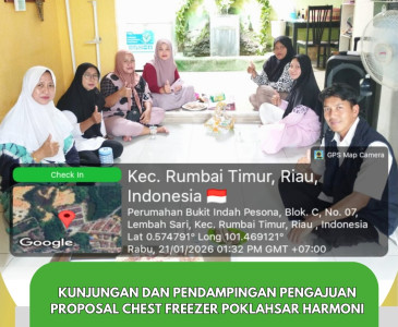 Pantau Langsung Pertumbuhan ikan Nila di Pokdakan Mina Suka Damai