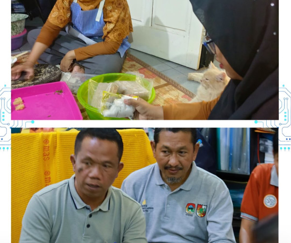 Upgrading Skill Penyuluh Perikanan Pekanbaru Bikin pempek dan tekwan bareng