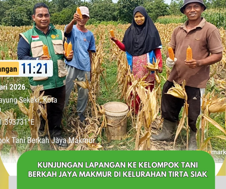 Kunjungan Lapangan ke Kelompok Tani Berkah Jaya Makmur