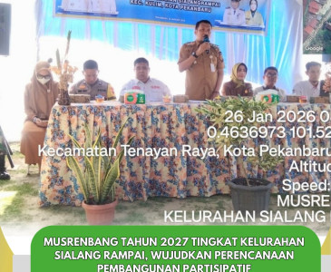 Kunjungan Kepala Dinas Pertanian dan Perikanan Kota Pekanbaru ke UPT RPH