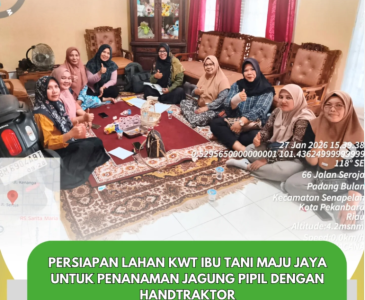 Anjangsana ke Lahan Petani di Kelurahan Tobekgodang