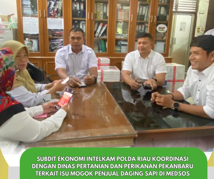 Isu Mogok Penjual Daging Sapi di Medsos, Stok Aman di Kota Pekanbaru