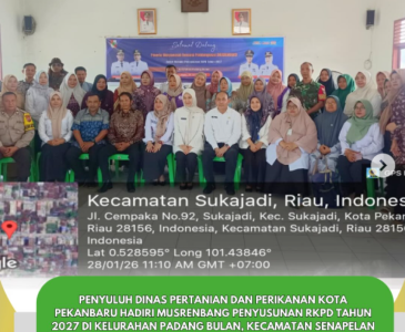 Menghadiri Kegiatan Musrenbang Kelurahan Sukamulya