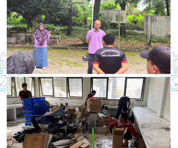 Apel Bersama dan Gotong Royong di UPT Rumah Potong Hewan