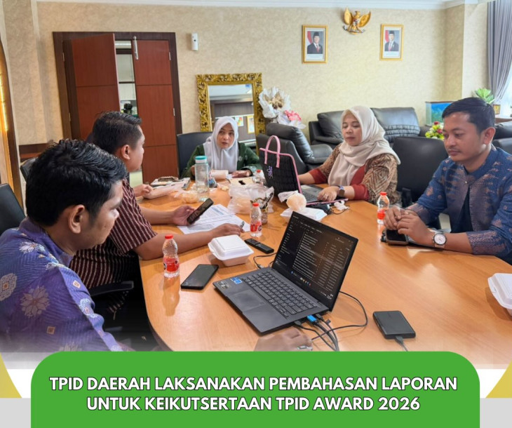 Pembahasan Laporan Tim Pengendalian Inflasi Daerah