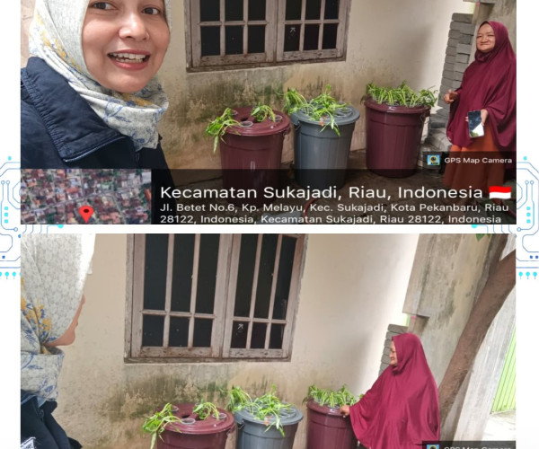 Anjangsana Monitoring Budidaya & Pemasangan Spanduk Merek di Pokdakan Kampung Melayu Berkah