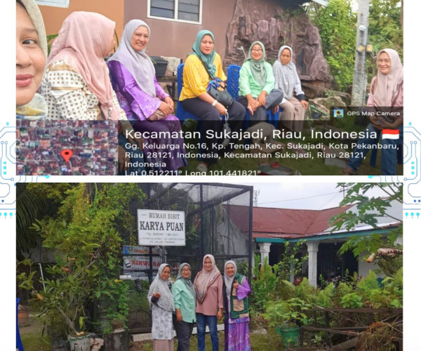 Pertemuan Bulanan KWT Karya Puan & Pokdakan Nirwana