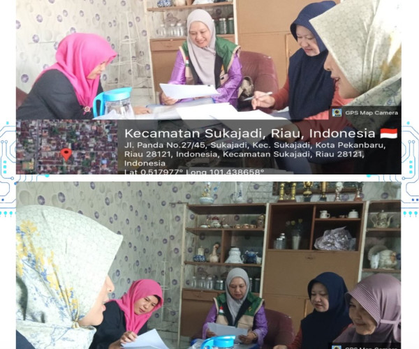 Pertemuan KWT Putri Delima & Pokdakan Selendang Delima