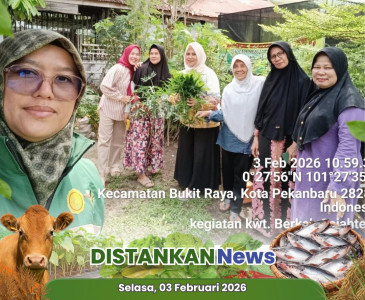 Pertemuan Bulanan KWT Mekar Berseri Indah