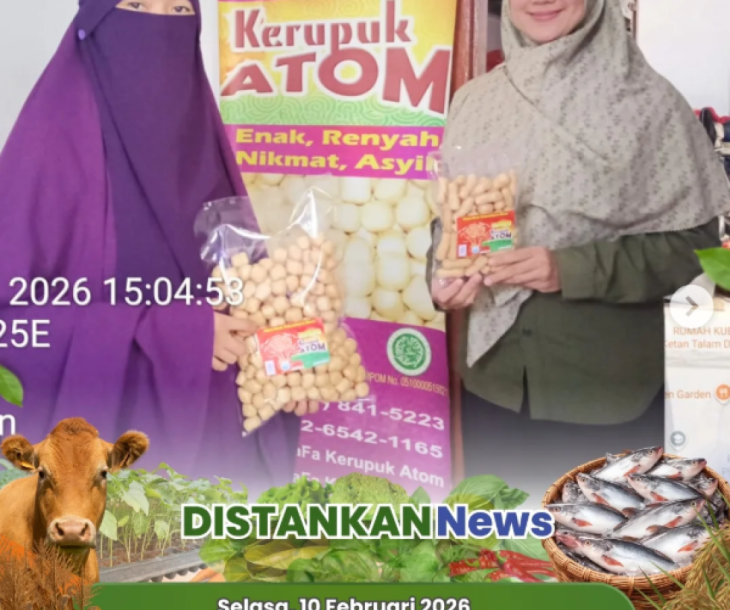 Anjangsana ke Pelaku Usaha Kerupuk Atom