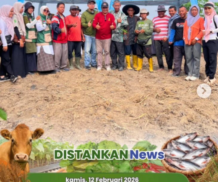 Penanaman Jagung Pipil dan Penyerahan Bantuan Bibit Pepaya di Kelompok Tani Agro Mandiri Sejahtera