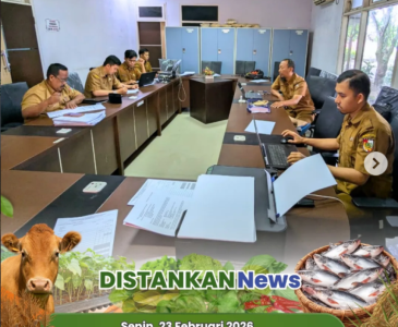 Hari pertama *open recruitment* Tim GIS Dinas Pertanian dan Perikanan Kota Pekanbaru