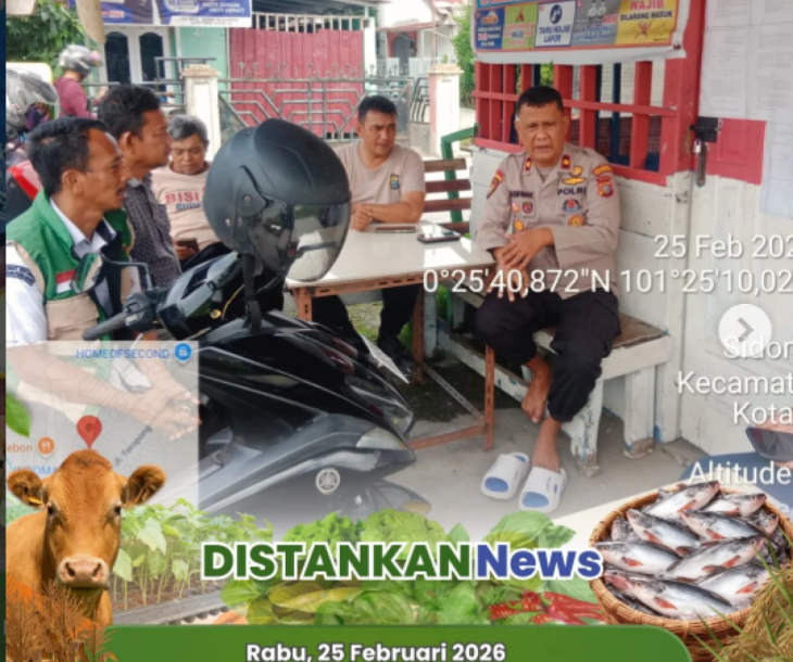 Survei Lahan Penanaman Jagung Pipil Bersama Kapolsek Bina Widya