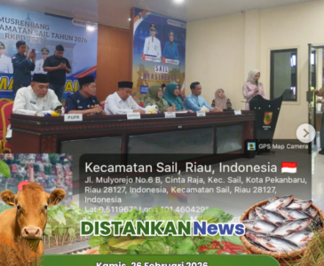 Pelantikan Pengurus Tani Merdeka Indonesia Korcam Rumbai Timur