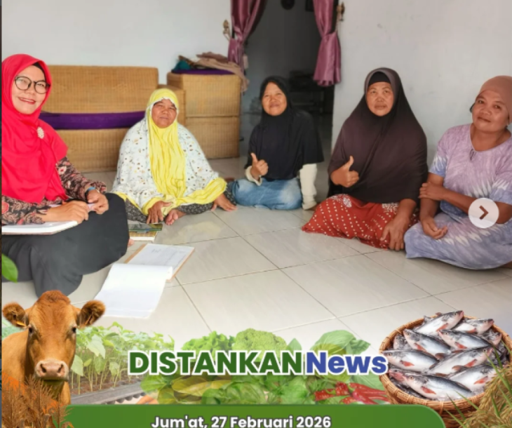 Anjangsana Kelompok & Monitoring Padi Gogo