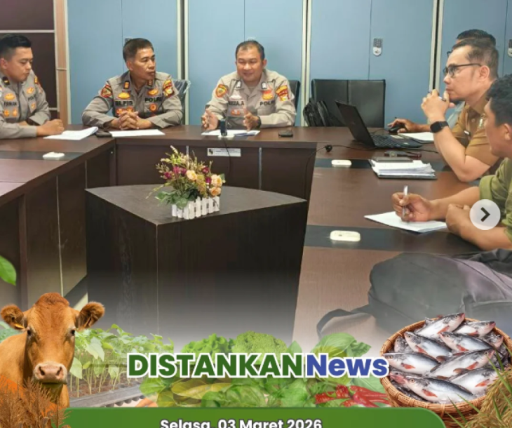 Koordinasi Perencanaan Penanaman Jagung Bersama jajaran Polres Kota Pekanbaru dan Polsek Kulim