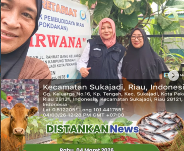 Anjangsana & Monitoring Lahan Poktan Unedo